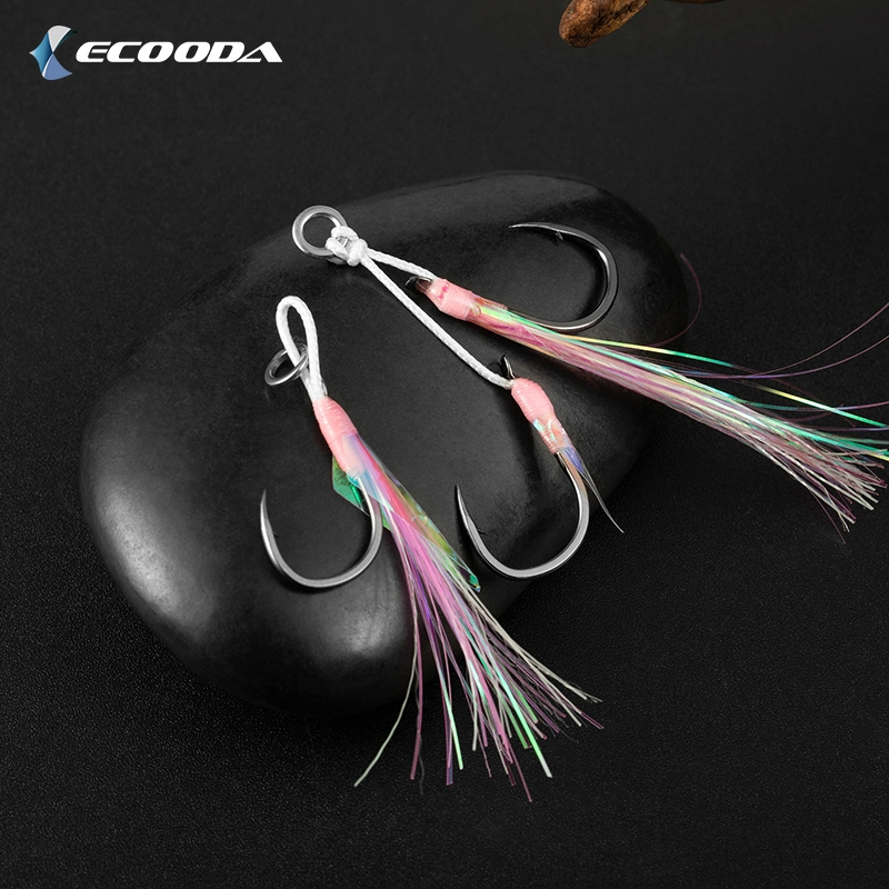 Ecooda Pink Style Sea Fishing Light Jigging Hook en vente.