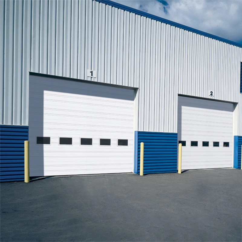 China Sectional Industrial Door with Window