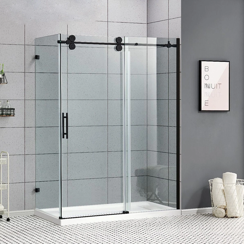 Современное полностью стеклянной душевой кабинета в ванной комнате есть душ в ванной комнате душ шкафа управления