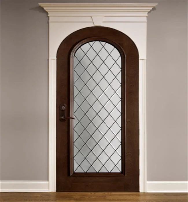 Prima Luxury Natural Timber Solid Wood Door with Painted Oak Wood Door Veneer Wooden Door