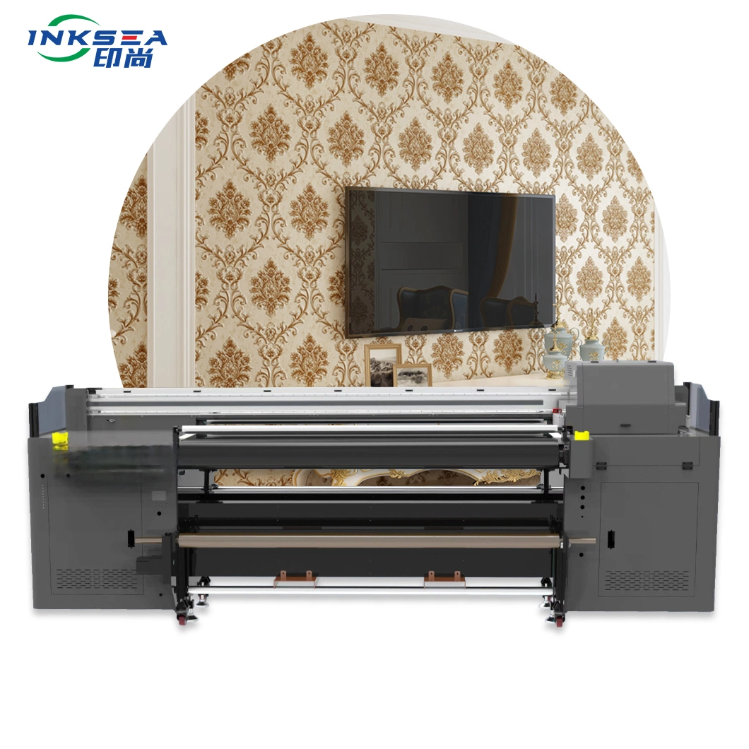 1800-Sn High Speed Paper Roll Printer Can Print Wallpaper 3D Wallpaper Can Print Material Cloth Paper Soft Leather