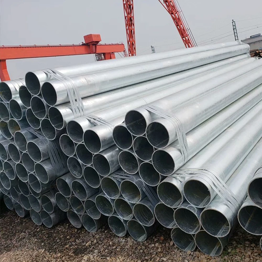 Low MOQ Cold Rolled Hot Dipped Pre 18 Gauge Galvanized Steel Pipe Galvanized Round Steel Pipe Tube