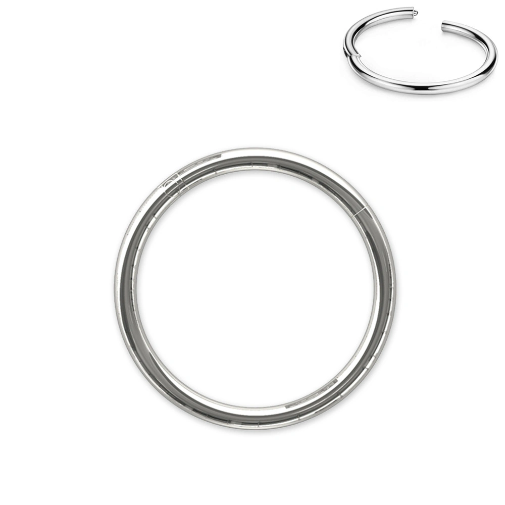 G23 Titanlegierung Closed Loop Körper Piercing Schmuck