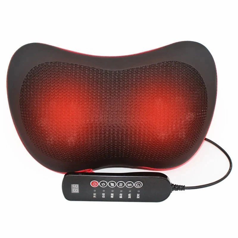 Shiatsu Neck Back Massager Massage Pillow Deep Tissue Kneading Massager Pillow