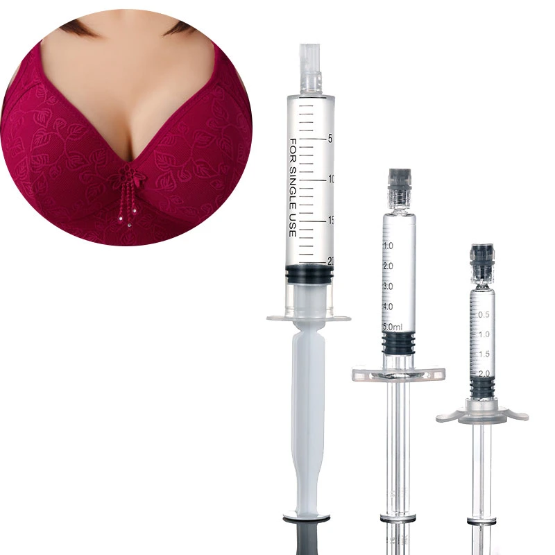 Long Lasting Injection Dermal Filler 20ml Hyaluronic Acid Filled Breast