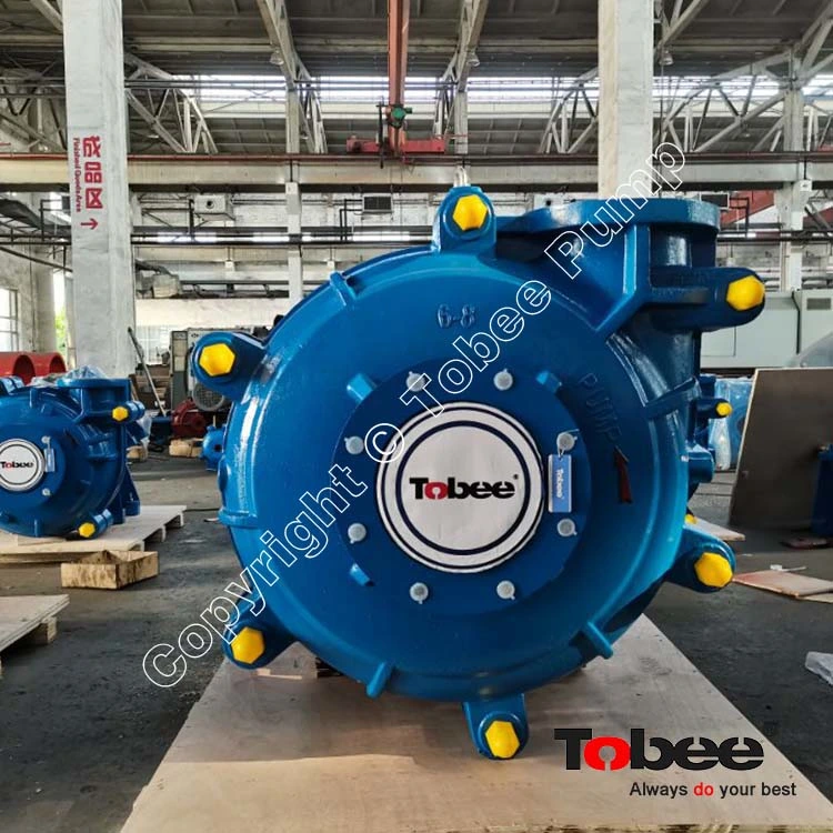 Tobee Cyclone Feed 8/6 Slurry Pump for Iron Ore Concentrate and Stock Pump