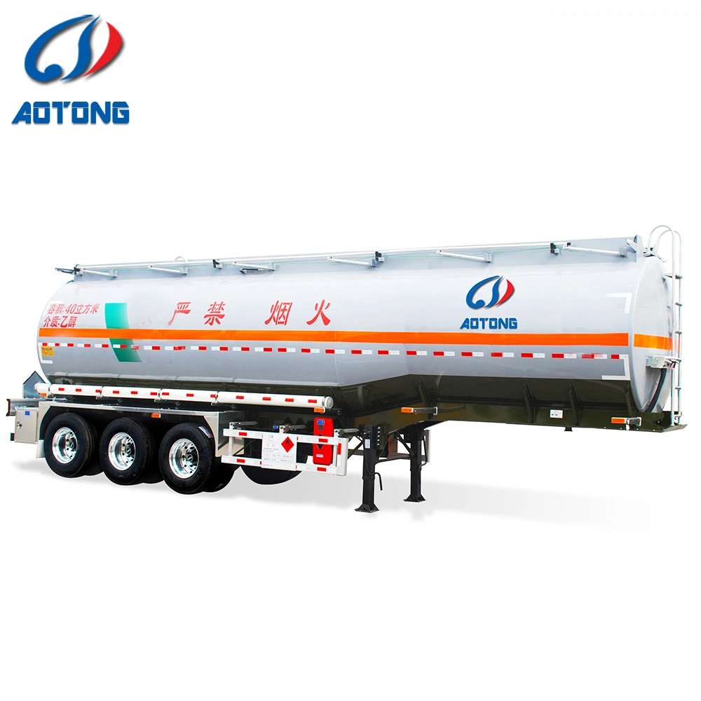 33000 40000L 45000 50000 60000 Litrestri Axles Crude Liquid Fuel Oil Tank Tanker Semi Trailer