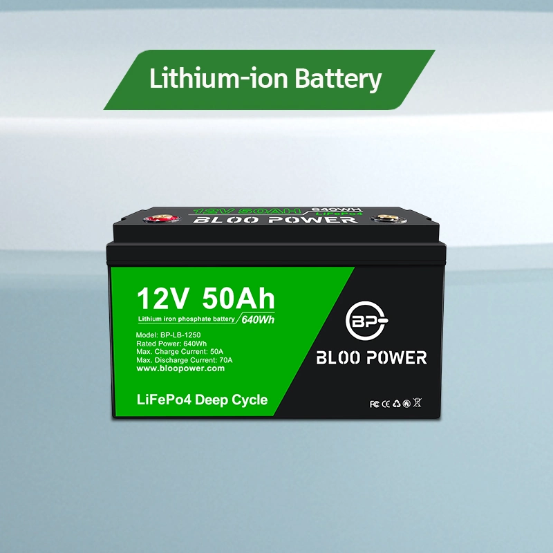 Bloo Power 12V 24V 36V 48V 50ah recargable sellada para Instituciones financieras semáforo en caso de un no Fallo de alimentación de emergencia batería de reserva