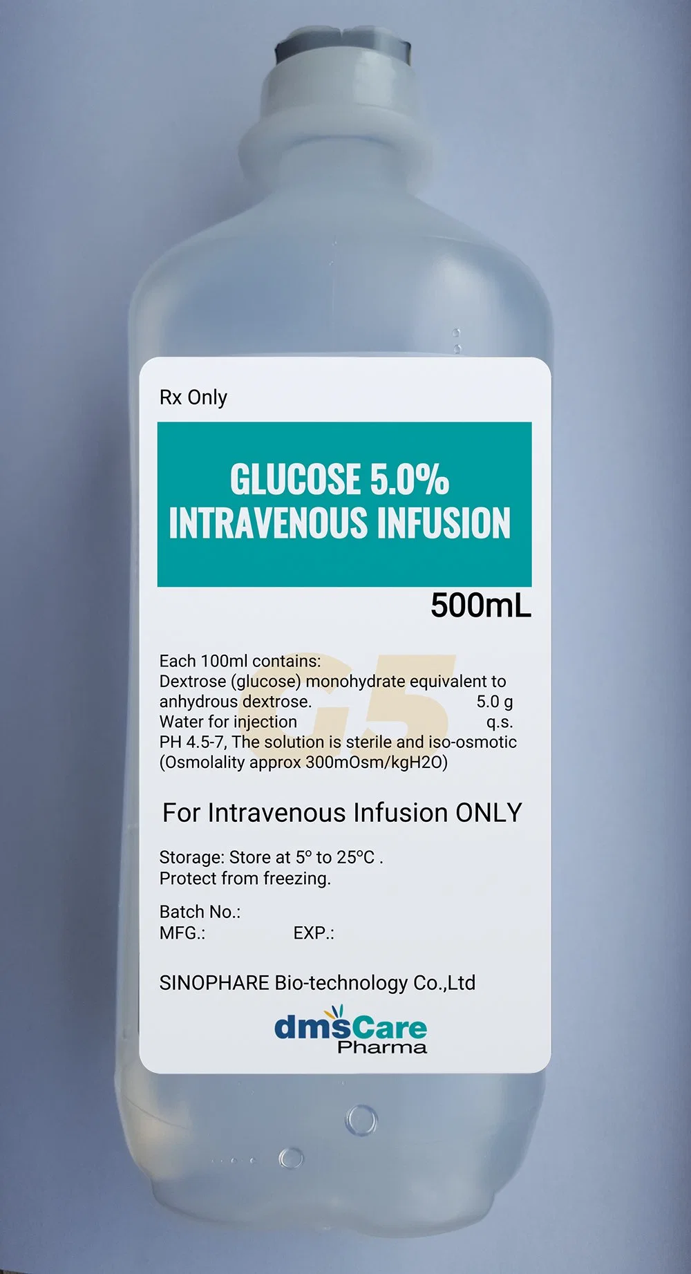 Intravenous Solution Common IV Solutions Sodium Lactate Ringer&prime; S Injection GMP Factory