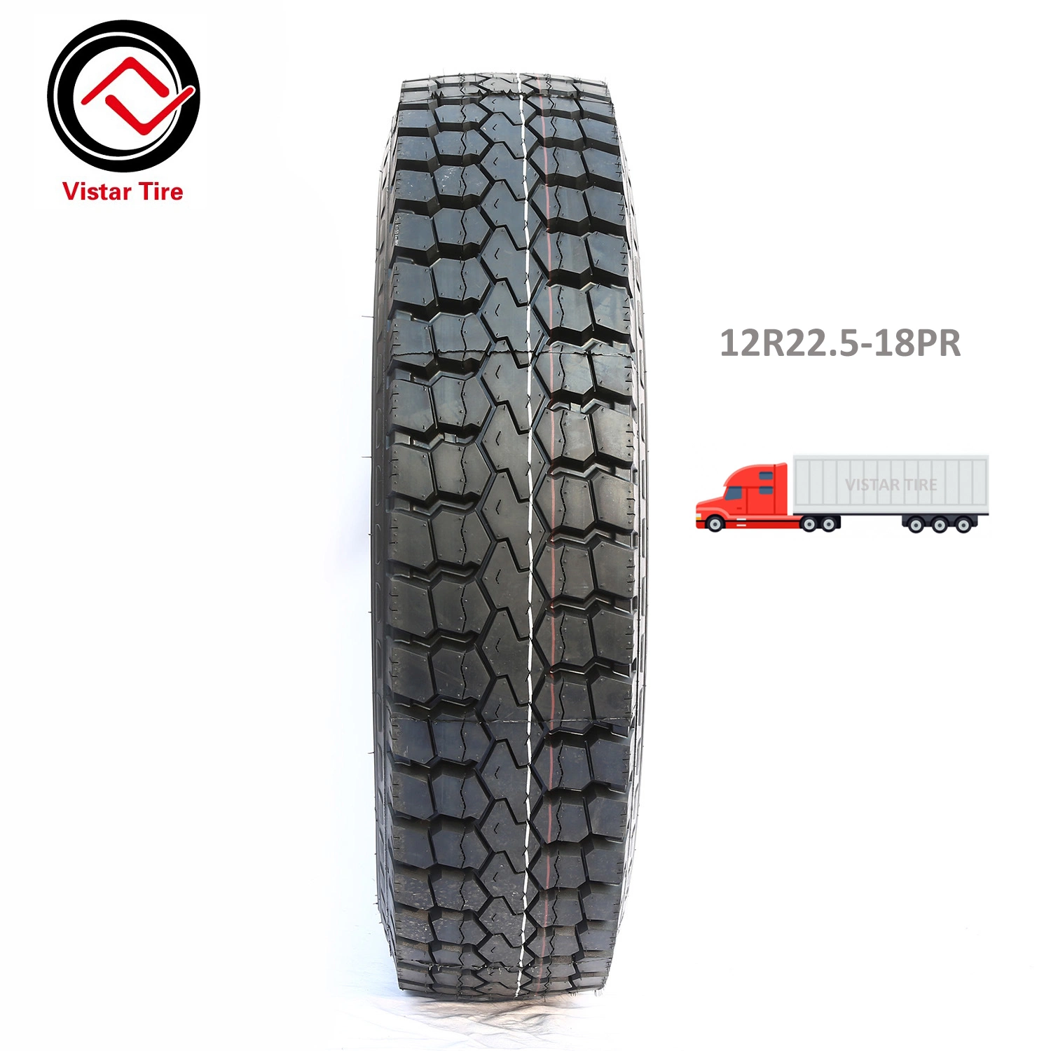 Neumático radial de camión y autobús de ruedas delanteras 295/80r22.5