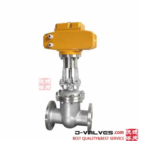 AC 220V DN50 304 Stainless Steel ANSI Flange Pneumatic Knife Gate Valve Air Control Knife Gate Valve