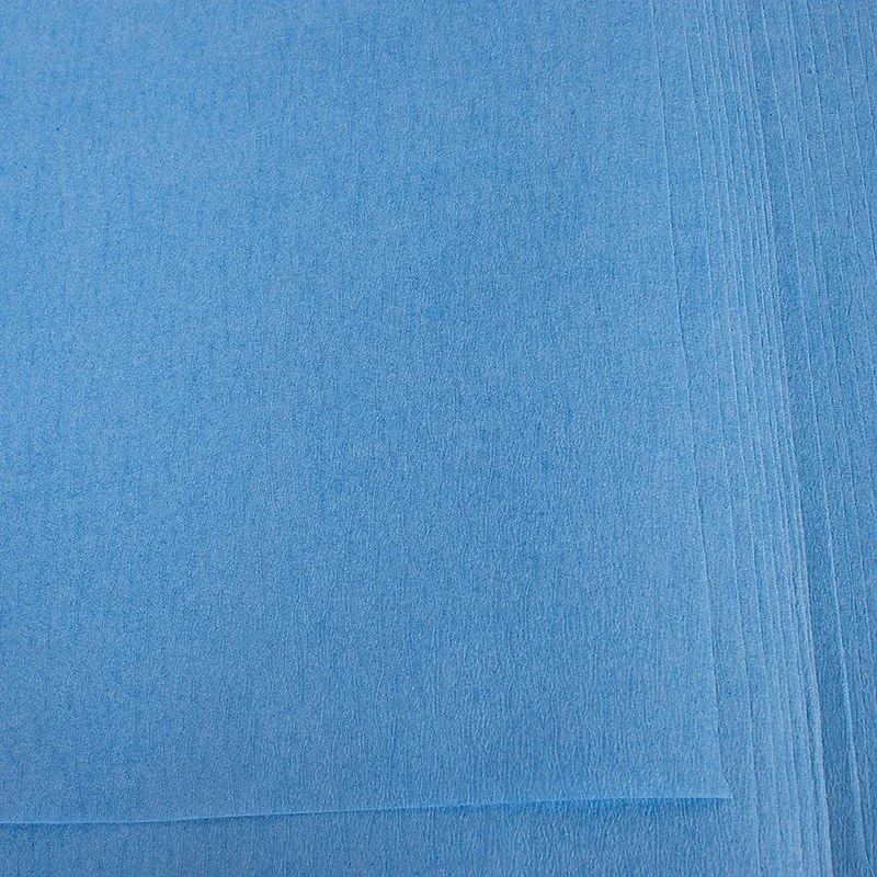 Blue & Green & White Color Crepe Paper