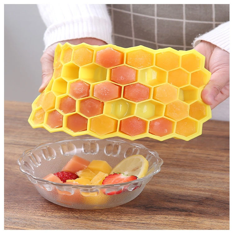 Food Grade Honeycomb Silicone Ice Trays