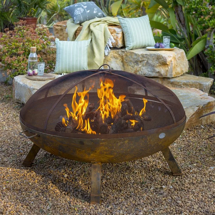 High quality/High cost performance  Corten Steel Rusty Heating Metal Fire Pit