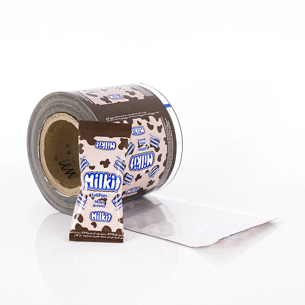 Laminatied Plastic Roll Film for Aluminium, PE Packaging Mylar Roll Film Color Printed Sachet Film Roll, Roll Stock Rollstock, PE BOPP Pet Packaging Film Roll