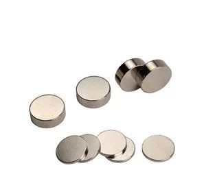 N40 Disc NdFeB Rare Earth Magnet with Zinc Plating Neodymium Magnet Magnetic Material