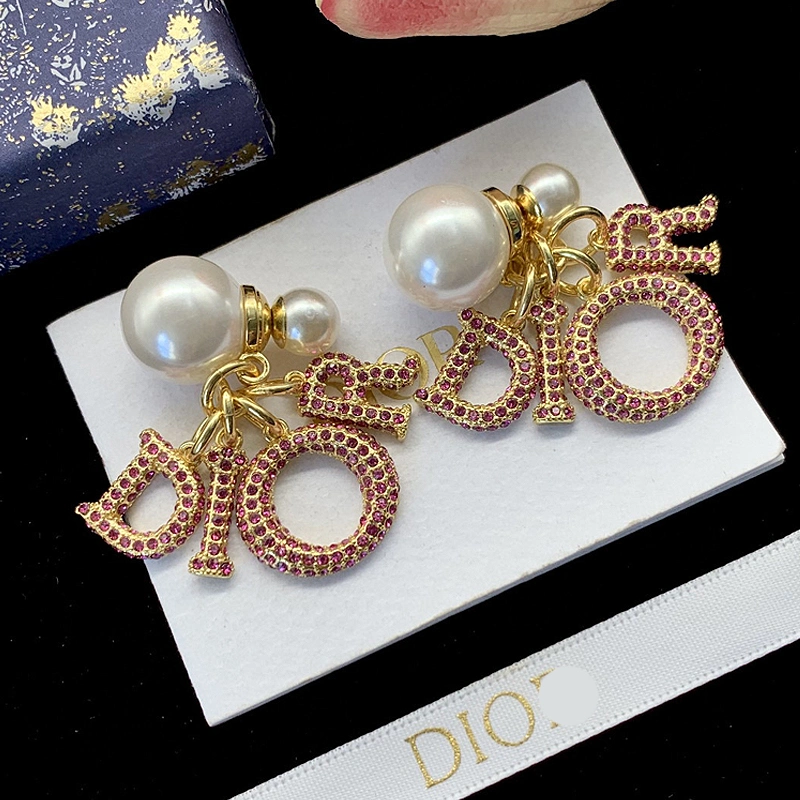 Heißer Verkauf Neue Sytle Designer Dioo Ohrings Mode Schmuck Geschenke Replica Hochwertige Schmuck-Sets Luxus Damen Ohrringe Schmuck Frauen Juweliere