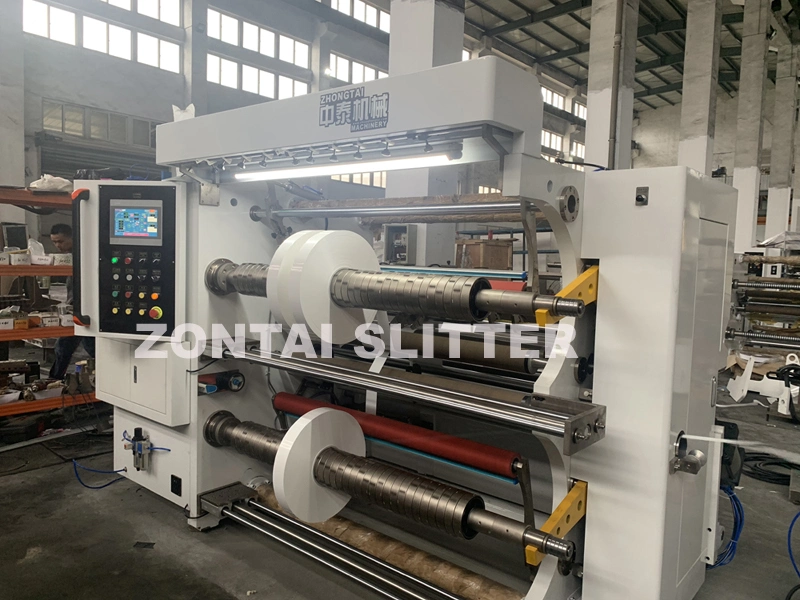 Zontai Ztm-D High Speed Slitting Rewinding Machine for Film Paper Rolls