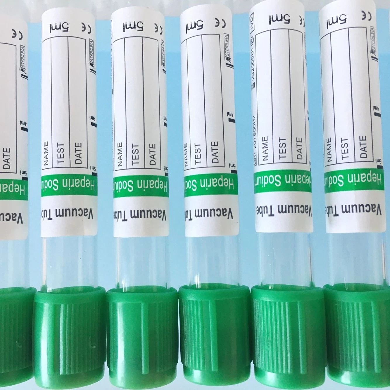 Disposable Heparin Sodium Vacuum Blood Collection Tube
