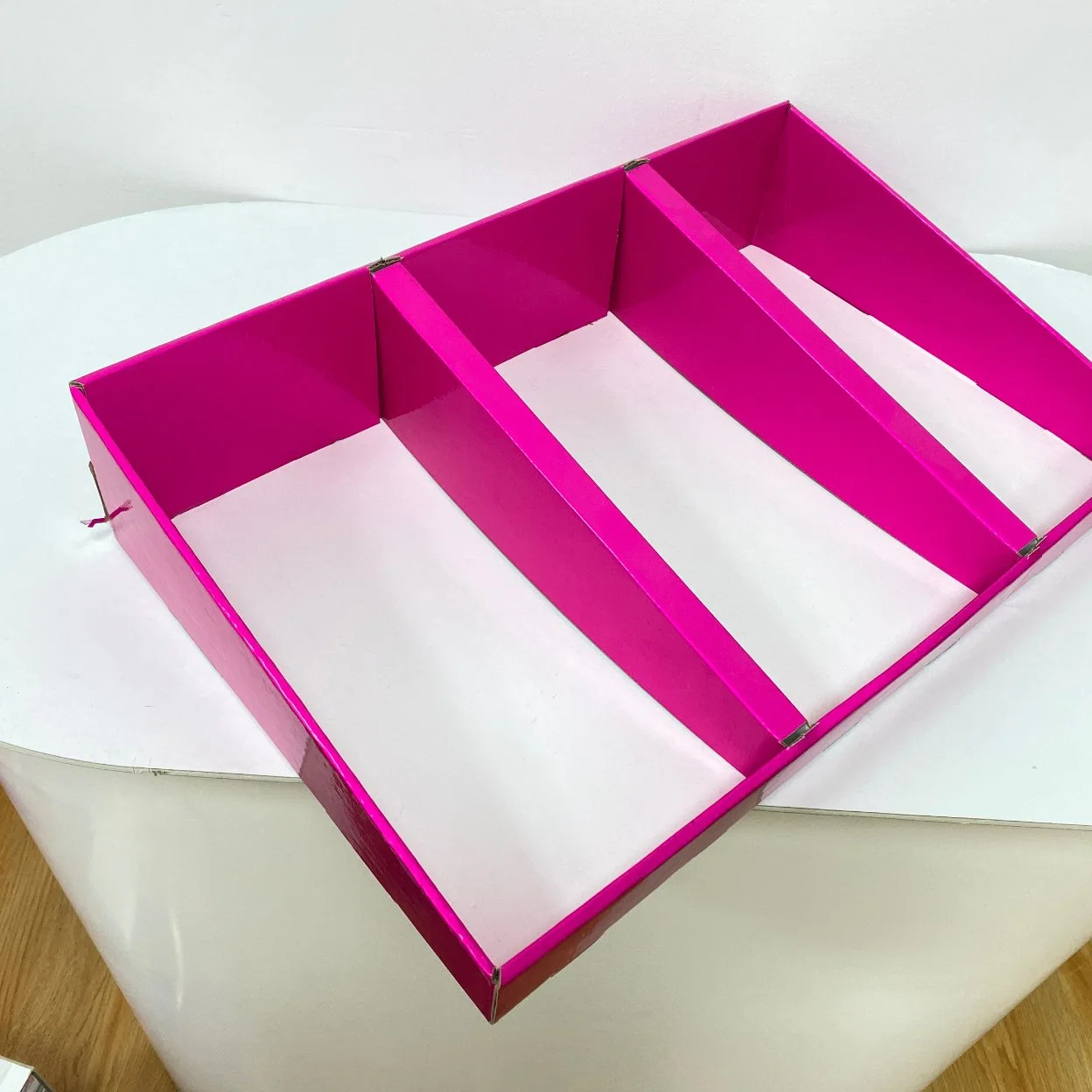 Custom Printing Display Cosmetics Cardboard Corrugated Tray