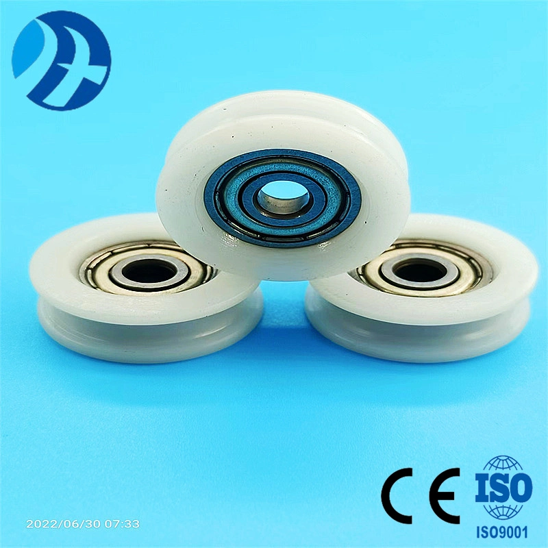 Customized 625 Pulley Product with Bearing/Carbon Steel Bearing for Bathroom Sliding Partition Door