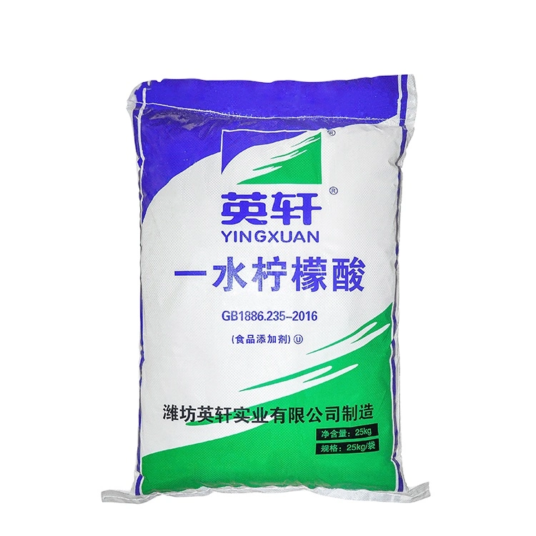 Manufacturer Price CAS 77-92-9 Food Grade Organic Citric Acid Monohydrate