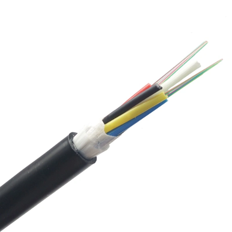 Factory Manufacturers Fiber Optic Cable ADSS 6 12 24 48 Core Outdoor Fiber Optic Cable