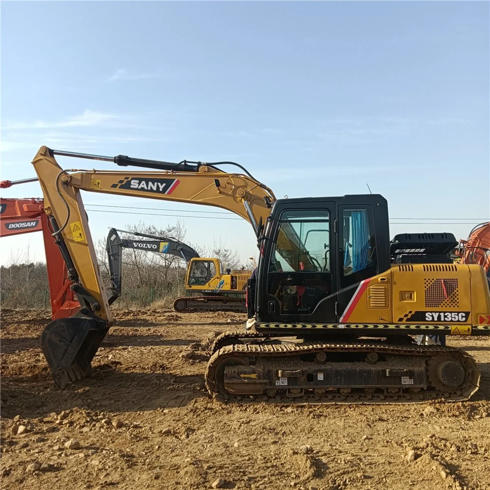 Gebraucht 14t Track Digger Sany Sy135c Raupenbagger auf Verkauf