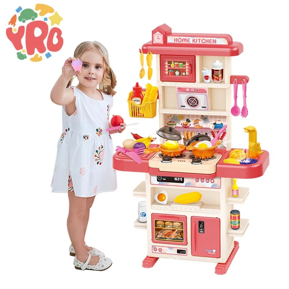 Electric Muti-Function Juguete Educativo para Niños Niñas juego de aparentar de cocina Juegos de juguetes de cocina