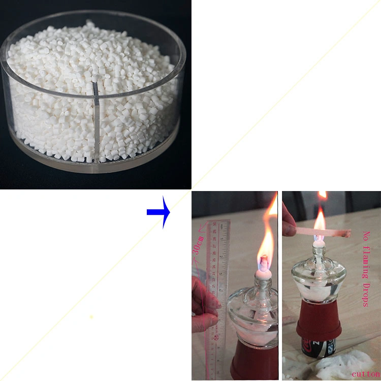 China Best Chemical Glow Wire 1000c Passed PP Flame Retardant Polymers