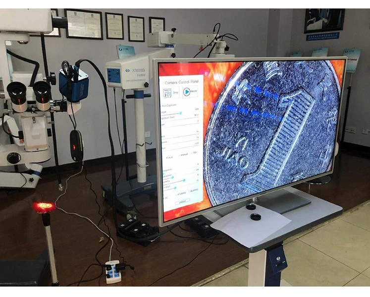 Ophthalmology Simple Operation Microscope Yz20p5