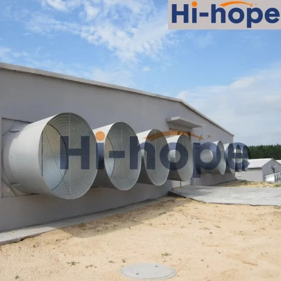 Poultry House Climate Control Galvanized Tunnel Fans with High Air Flow