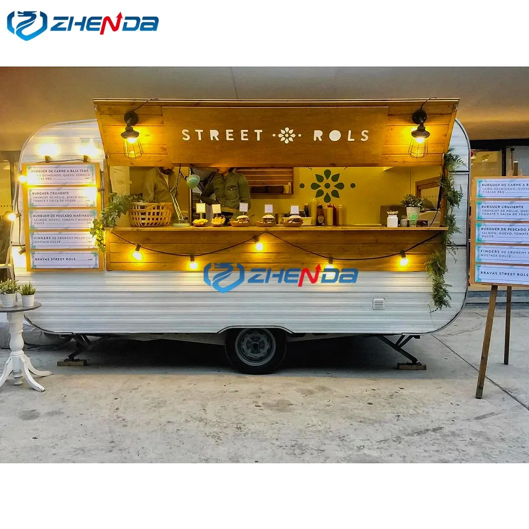 Hochwertige Street Snack Electric Coffee Truck Food Van Foodtruck Zum Verkauf