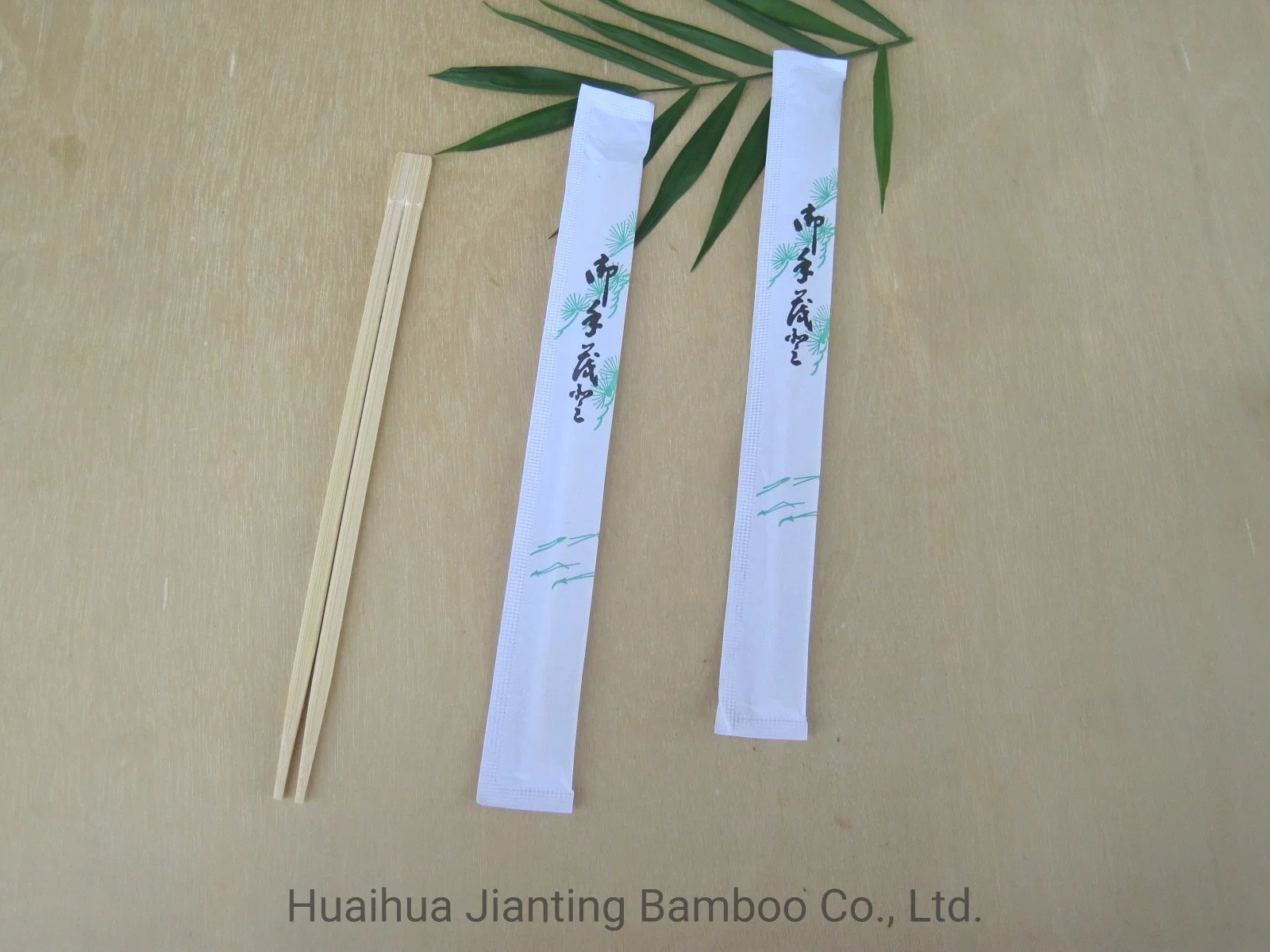 Home Eco-Friendly Half Paper Wrapping Chopsticks Disposable Bamboo Products