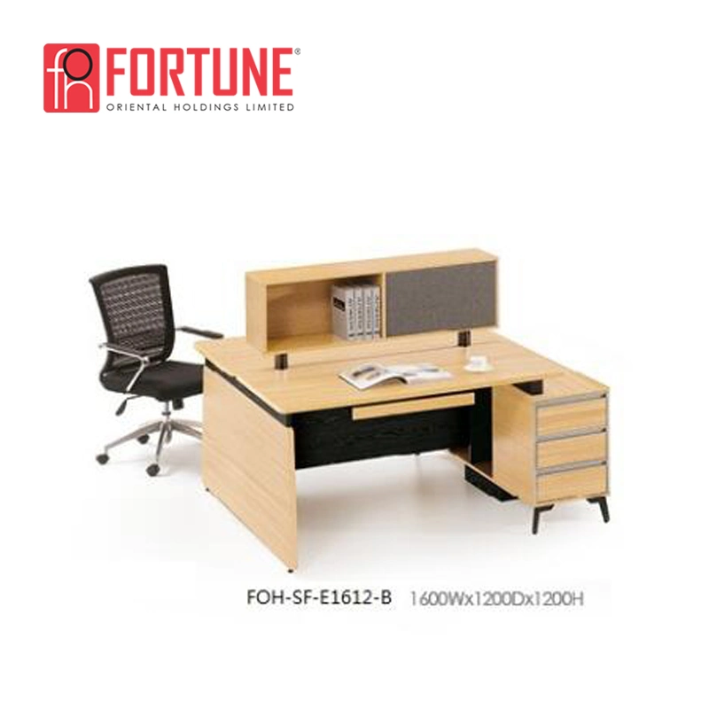 Modern Wood 3 Person Office Workstation/Office Furniture Modular (FOH-SF-E1614)