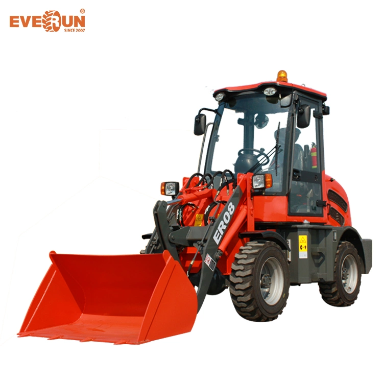 Everun Farm Machinery 0.8ton Wheel Loader Price