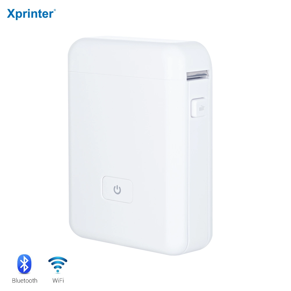 Xprinter XP-HP2 batería de gran capacidad Mini portátil inalámbrico adhesivo térmico Impresora