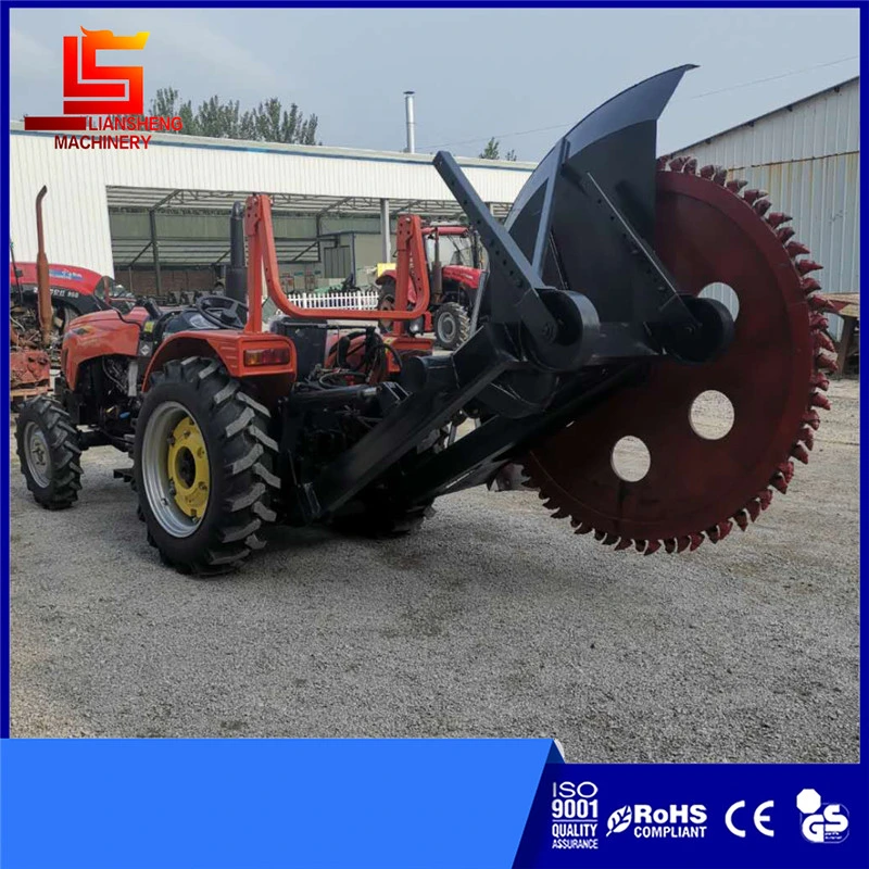 Disc Trencher Agricultural Ditching Machine Max Trenching Depth 1 Meter