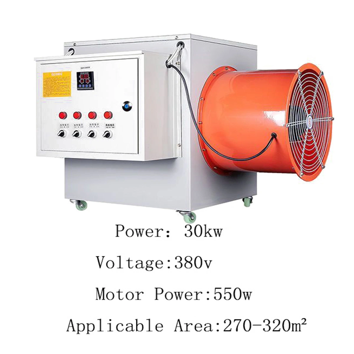 Industrial Oil - Fired Electric Heater Drying and Heating Animal Husbandry Agricultural Greenhouse Equipment