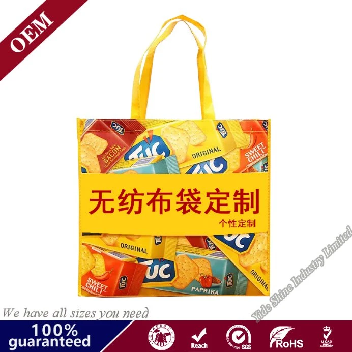 Wholesale Custom Printing Laminated Tote Shopping Non Woven Bag