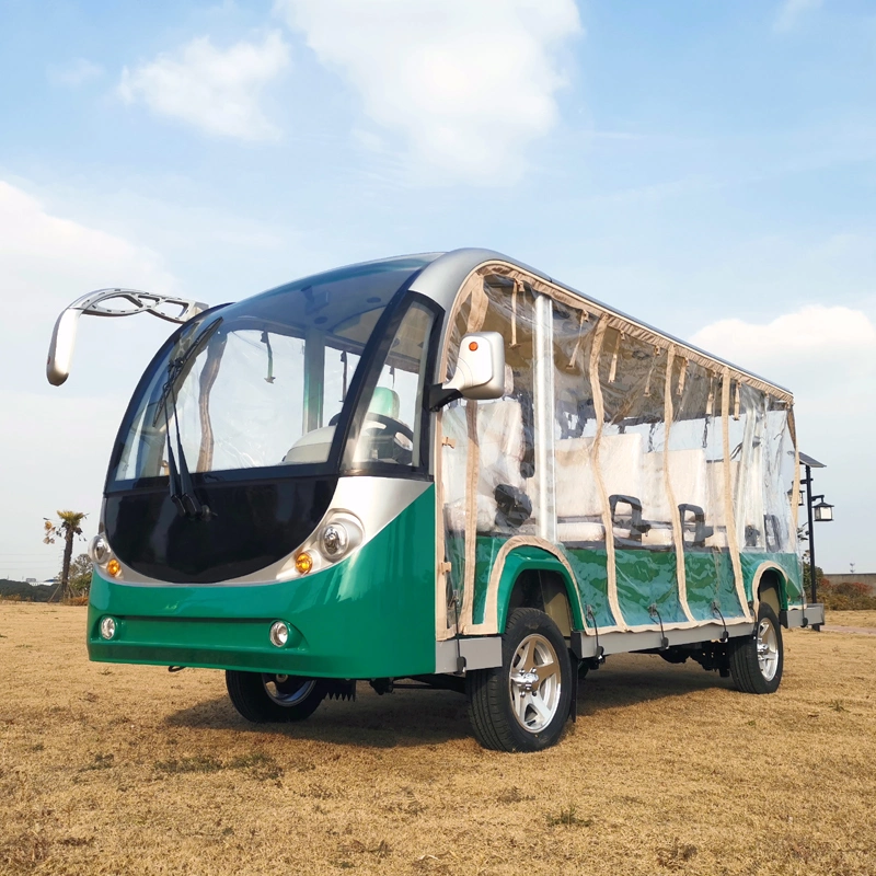 Small Solar Electric 14 Passenger Touring Sightseeing Bus & Car Price