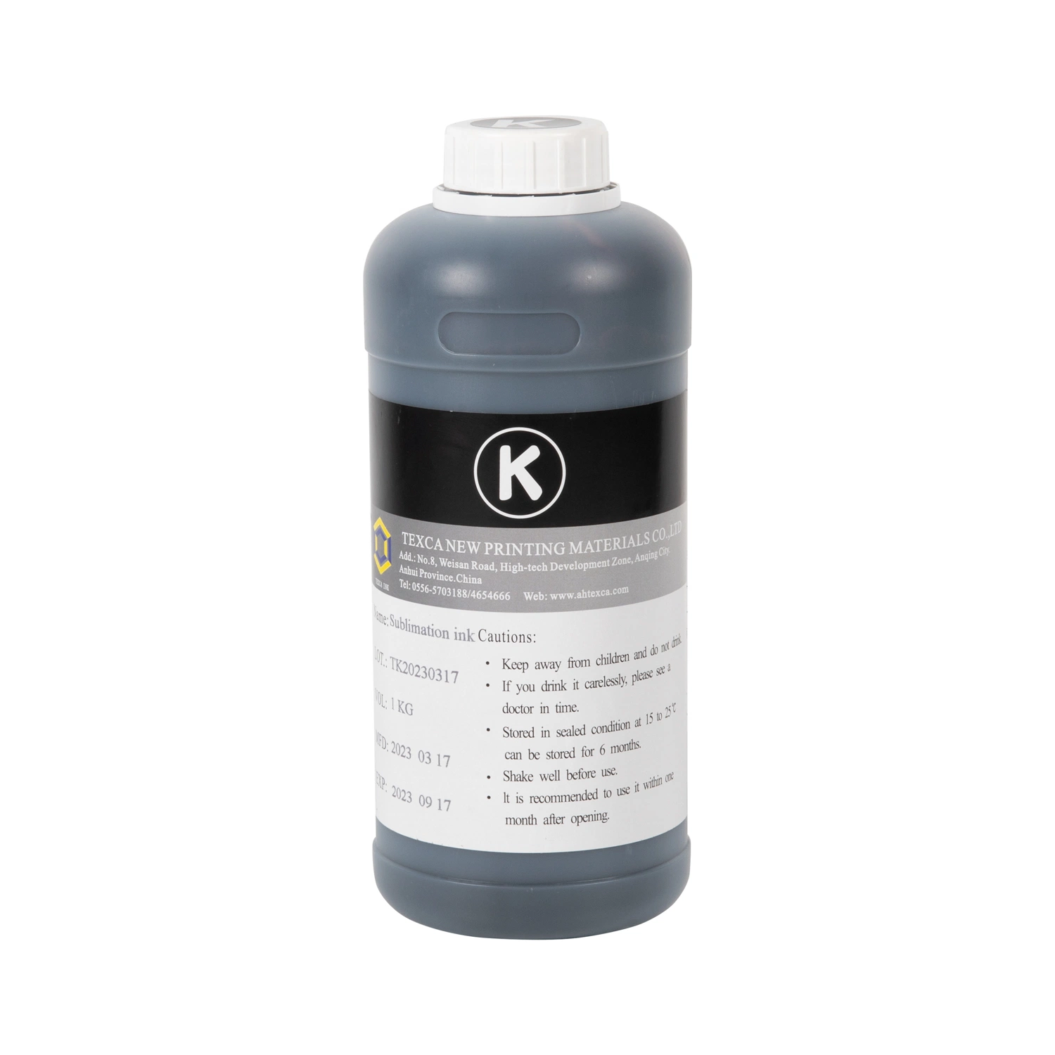 Printing Ink for Epson Kyocera Printer 1kg L 5kg Sublimation Polyester Textile T-Shirt