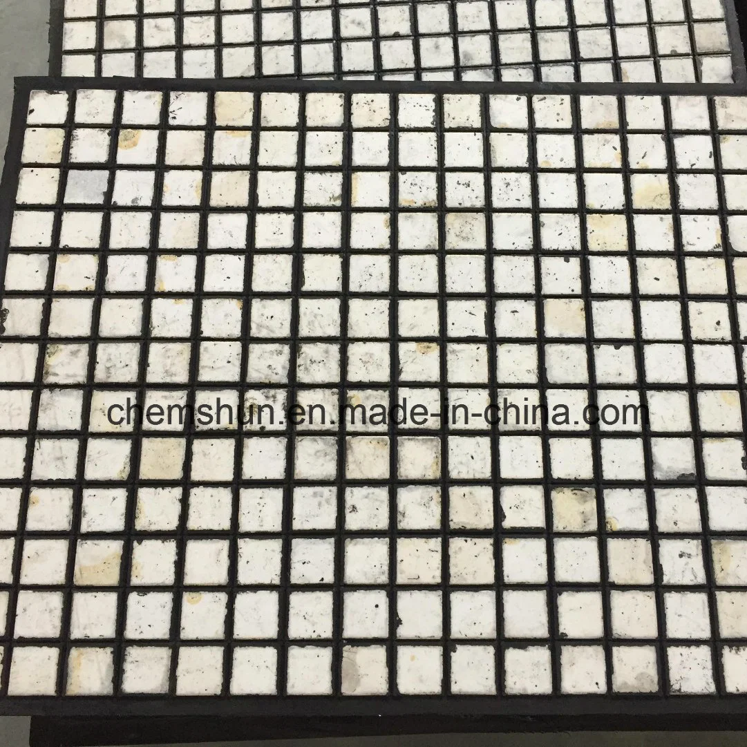 Studded Ceramic Wear Liners as Abrasion Resistant Linings