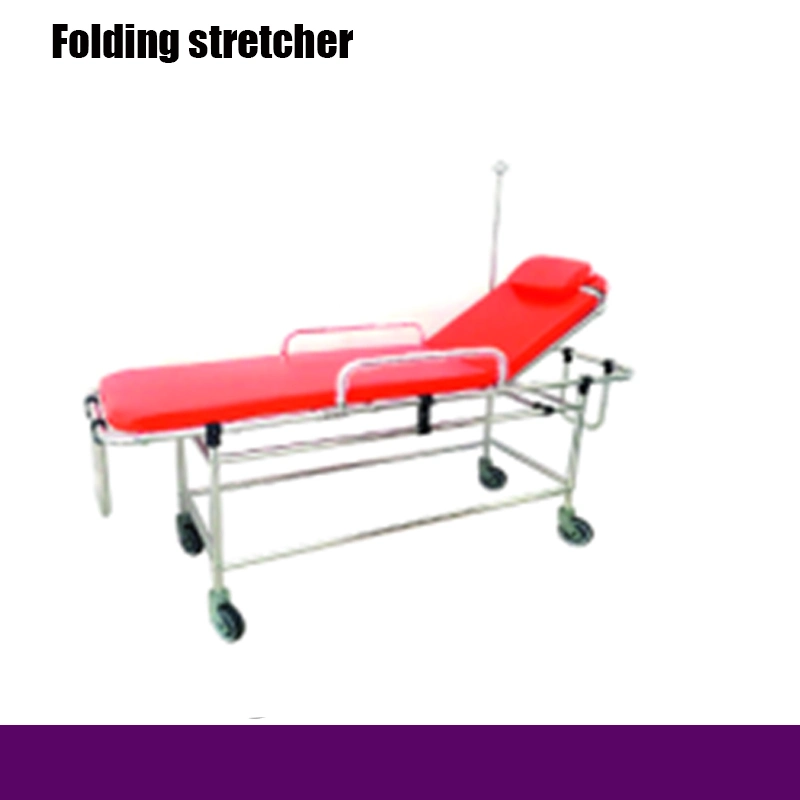 Rh-D106 Aluminum Alloy Non-Magnetic Ambulance Stretcher