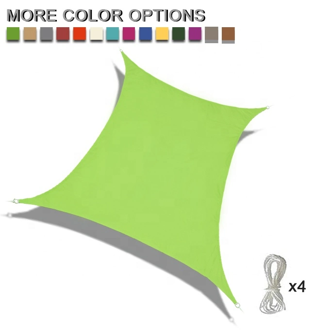 Parasol de la mayorista Canopy Verde Limón el 96,5% del bloque de rayos UV resistente al agua para el exterior de la vela de parasol