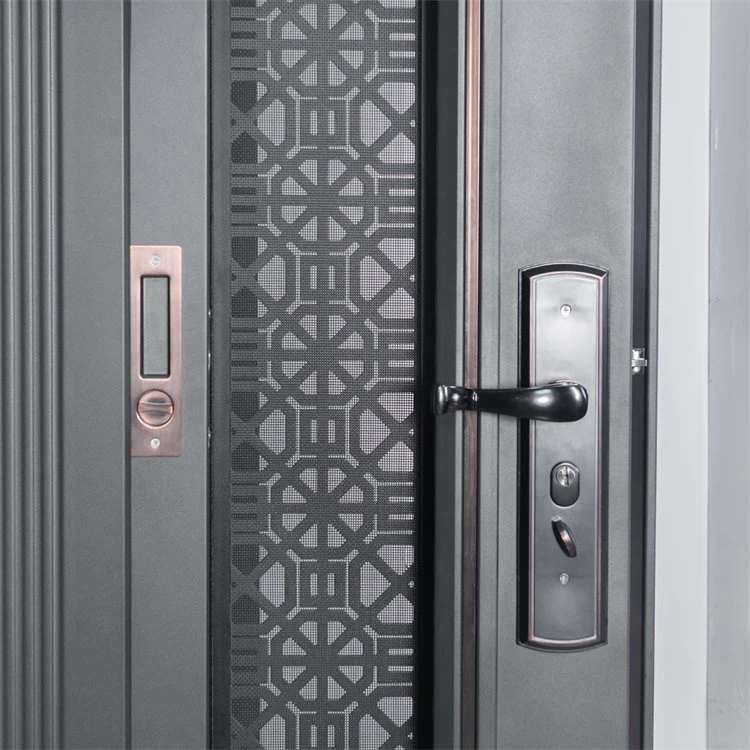 Modern Anti-Thief Mould Pressing Exterior Security Steel Main Door