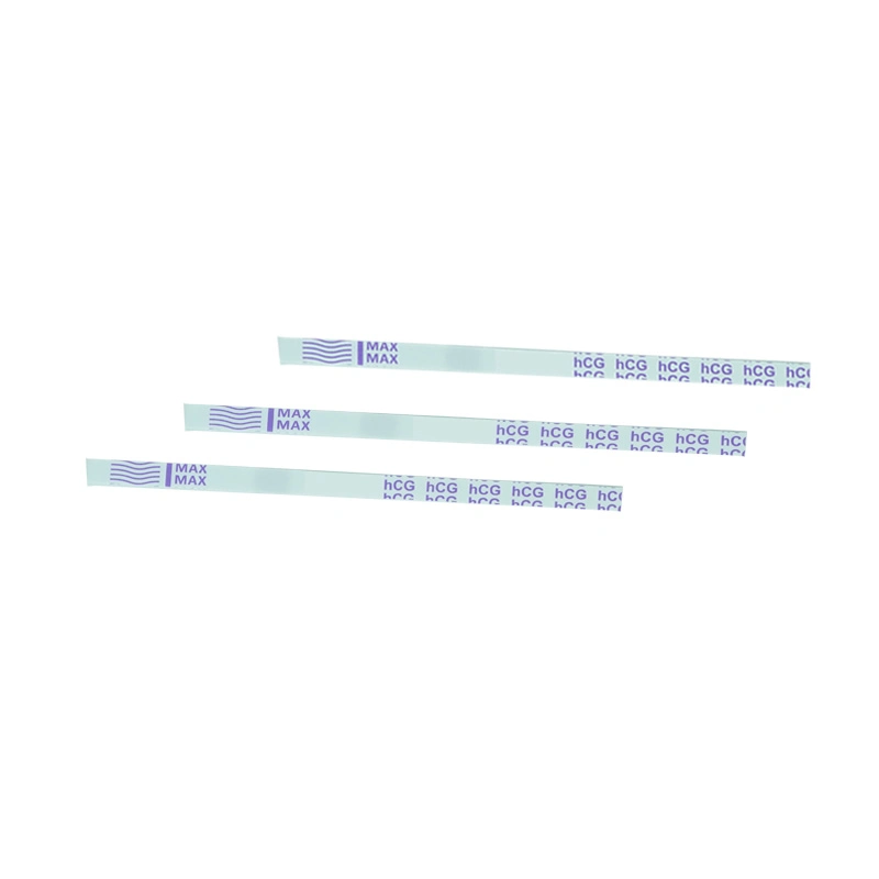 Comercio al por mayor En Línea Inicio Una etapa de embarazo HCG tira de prueba a granel