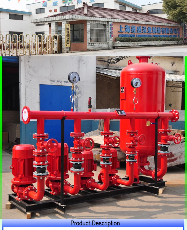 Dual Power Pneumatic Water System Fire Pressure Water Supply Equipment