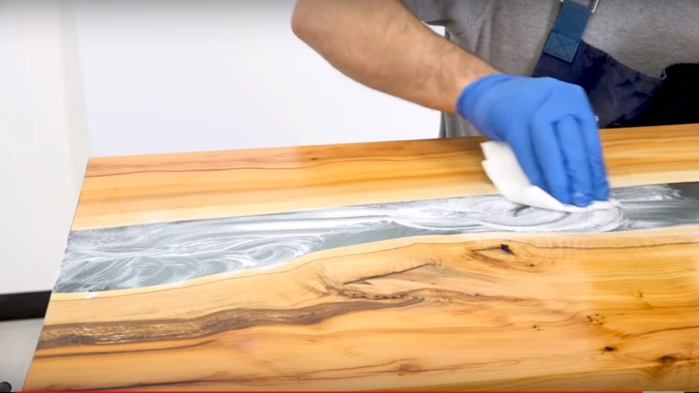 Epoxy Resin for Wood River Table/ Quick Curing Crystal Clear Epoxy Resin