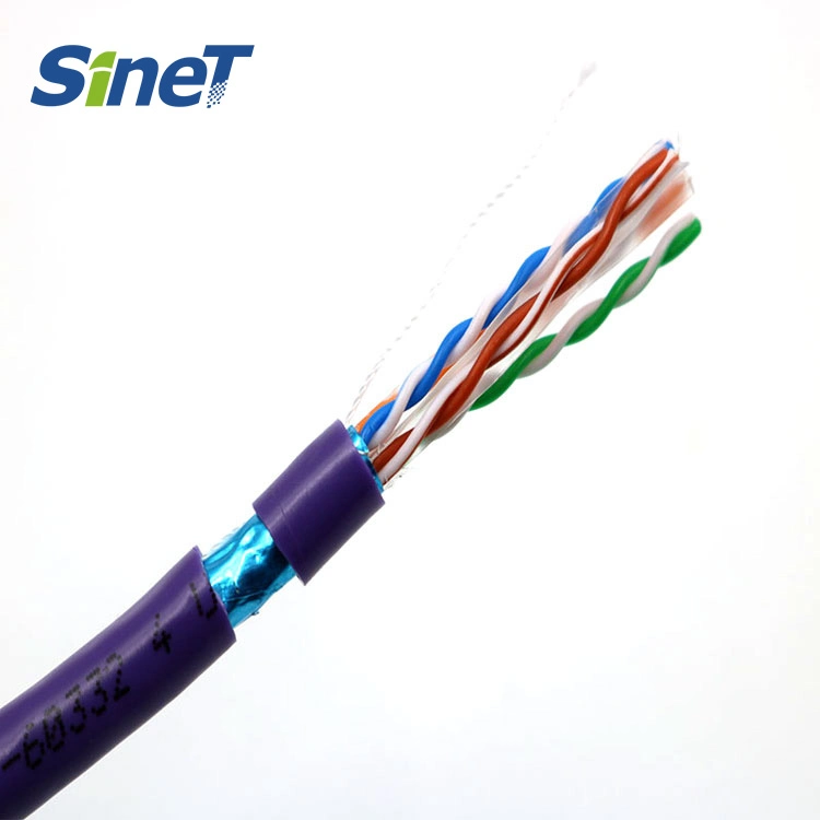 550MHz CAT6 cable de red con conexión FTP STP F/UTP LAN Gigabit